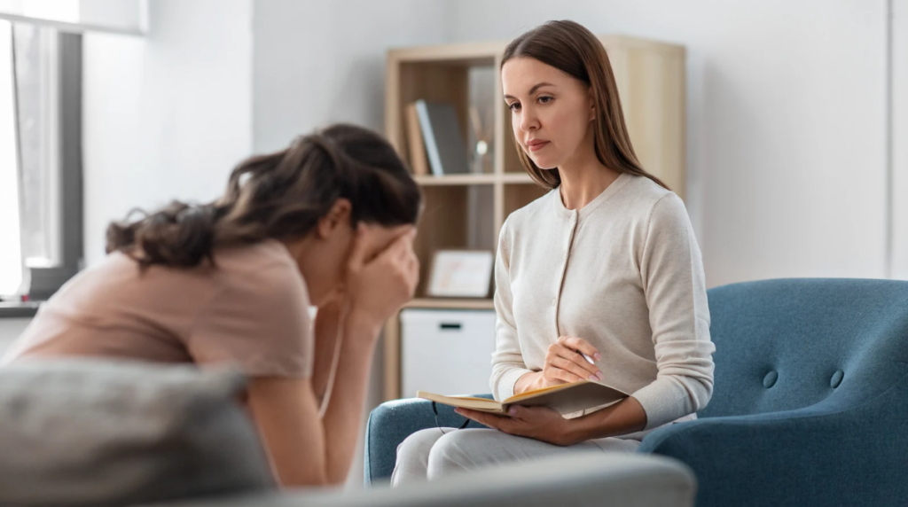 how to support a woman experiencing depression