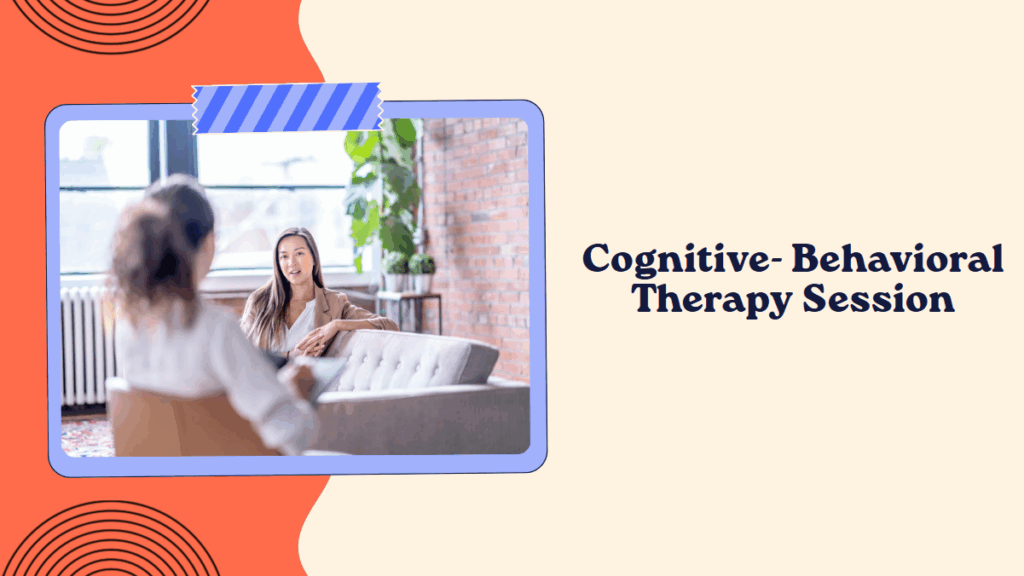 cognitive behavioral therapy session