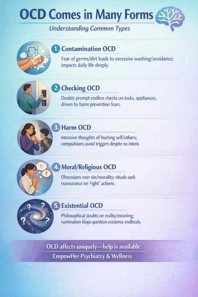 OCD Comes in Many Forms