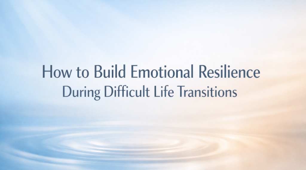 build emotional resilience