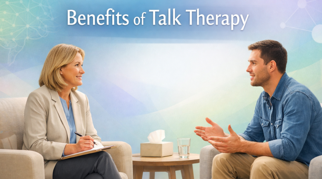 benefits of talk therapy