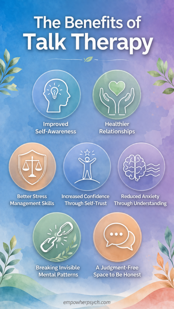 the benefits of talk therapy