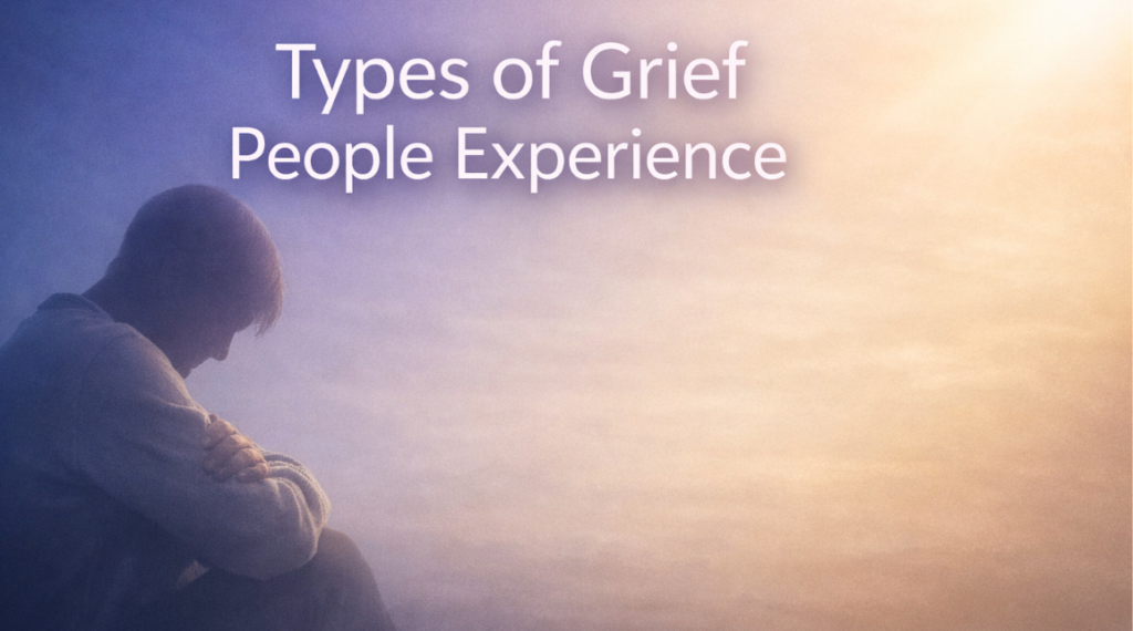 types of grief people experience