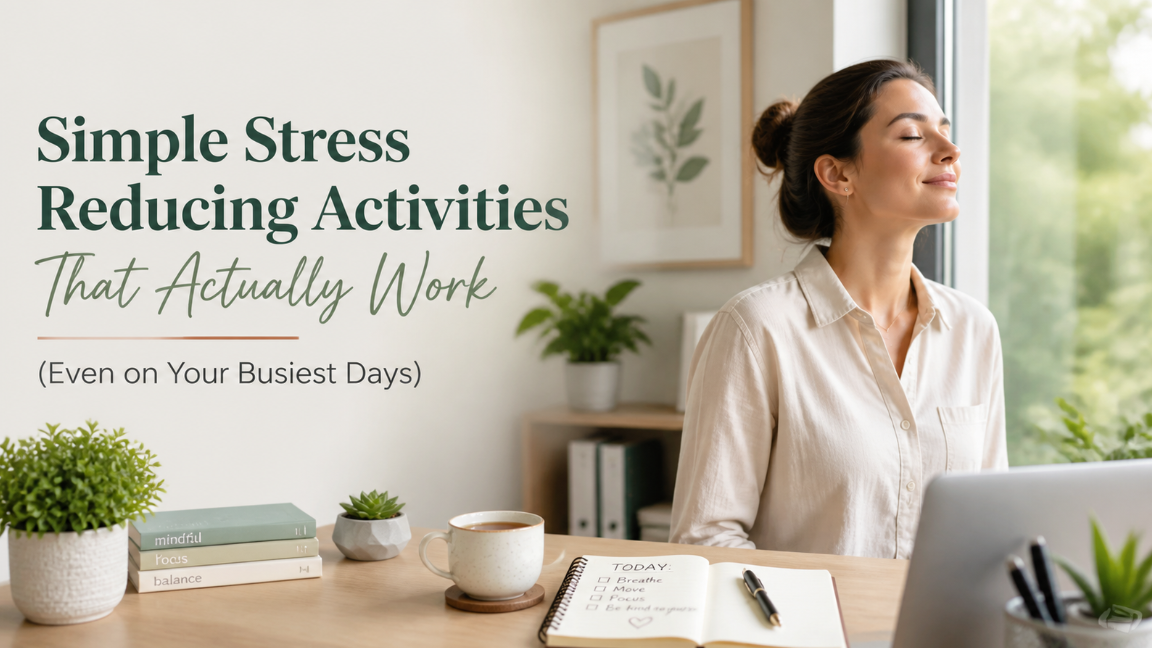 stress reducing activities