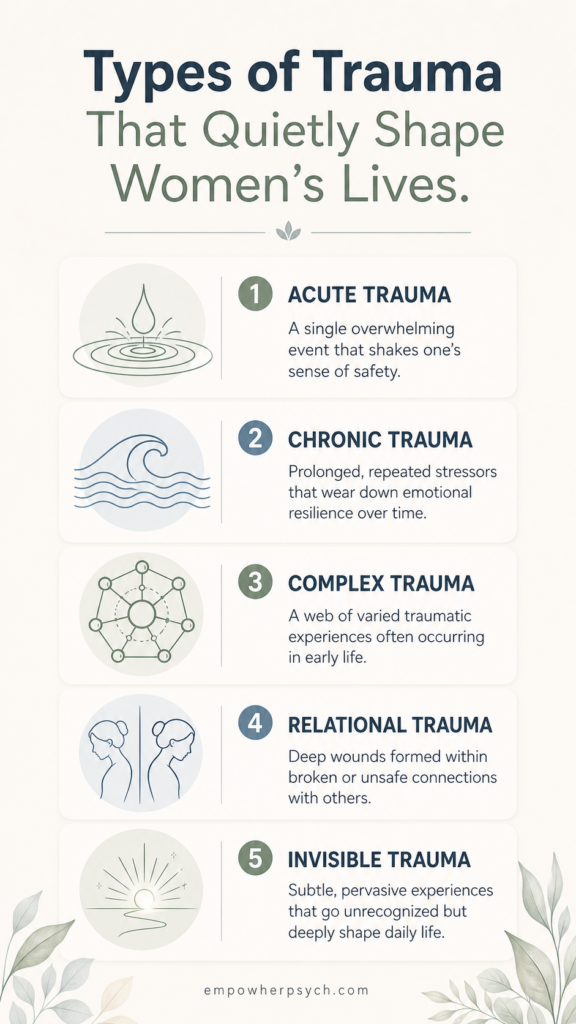 types of trauma