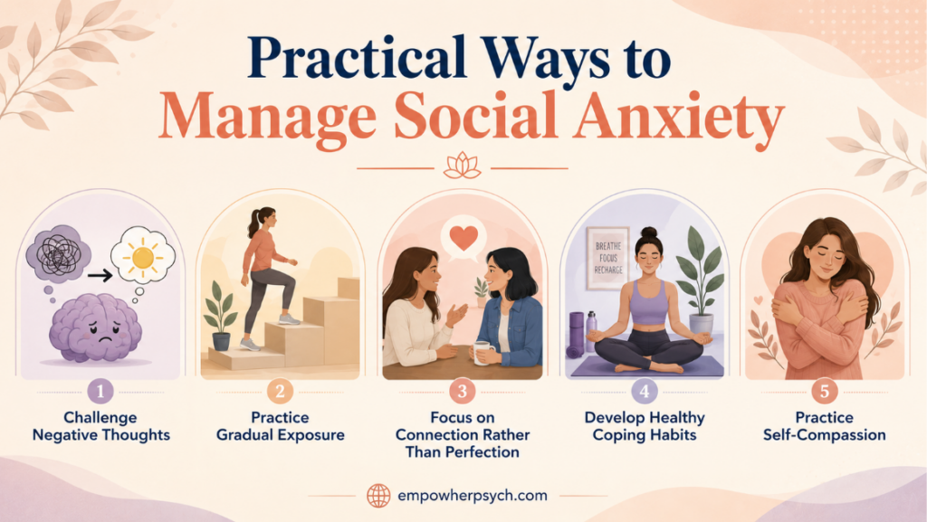 practical ways to manage social anxiety
