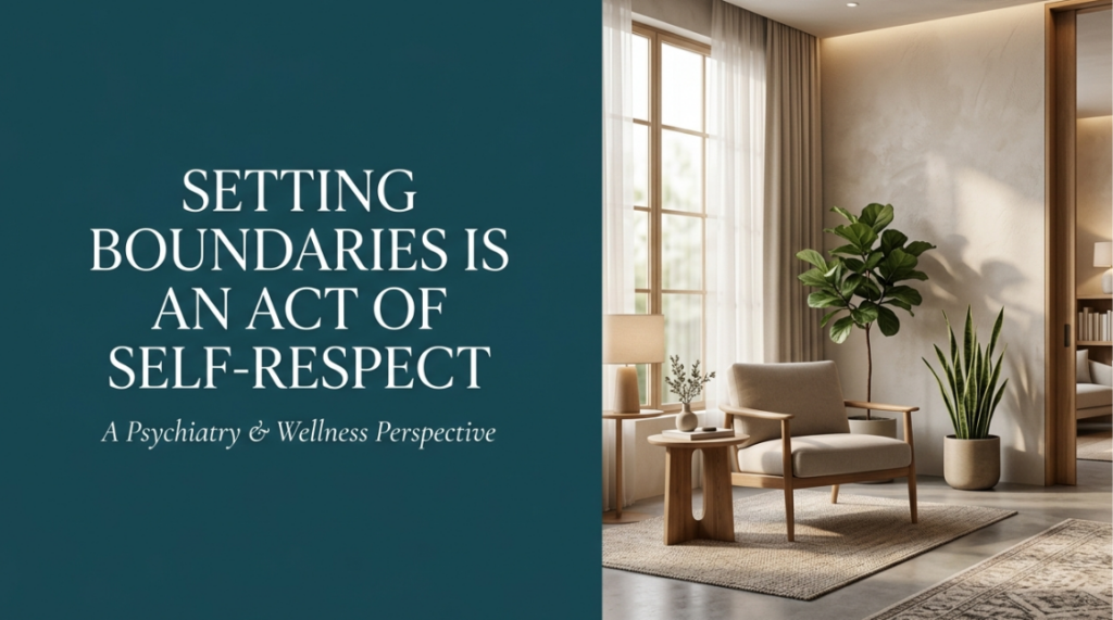 setting boundaries is an act of self-respect