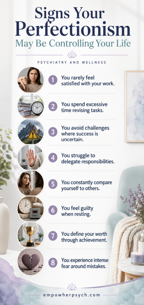 signs your perfectionism may be controlling your life