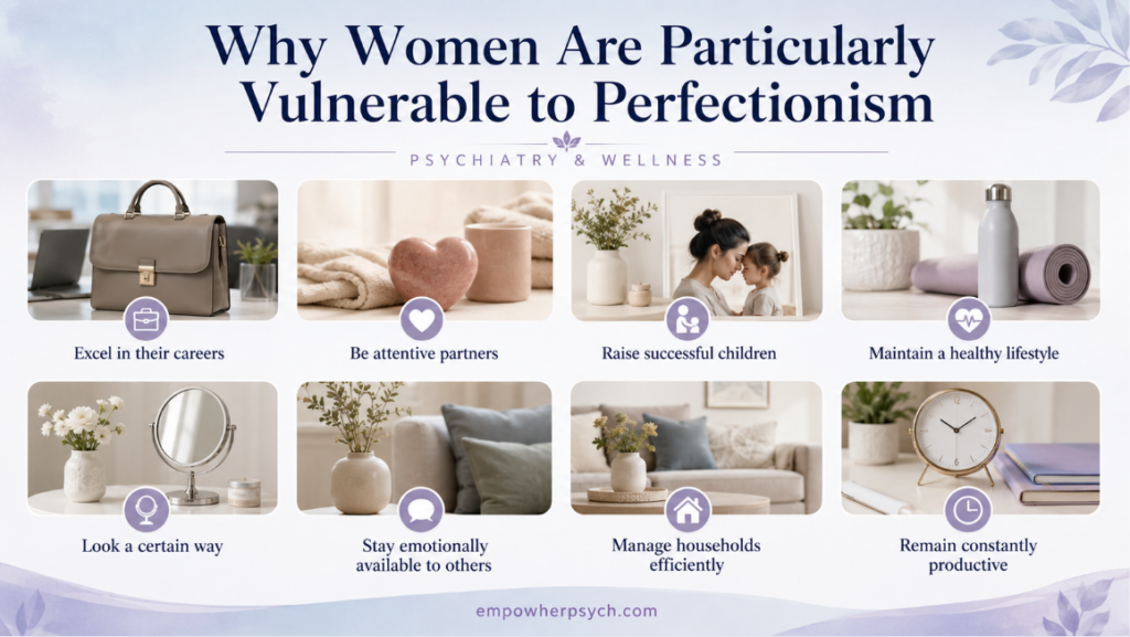 why women are particularly vulnerable to perfectionism